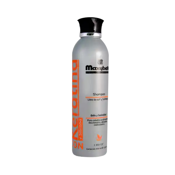 Maxybelt Shampoo Con Keratina y Silicona 400 mL