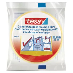 Tesa Cinta para Enmascarar Multipropósito 