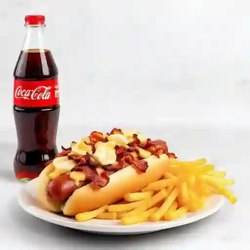 Combo la Perra Biarticulada + Coca Cola