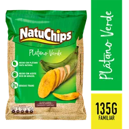 Natuchips Snacks De Plátano Verde