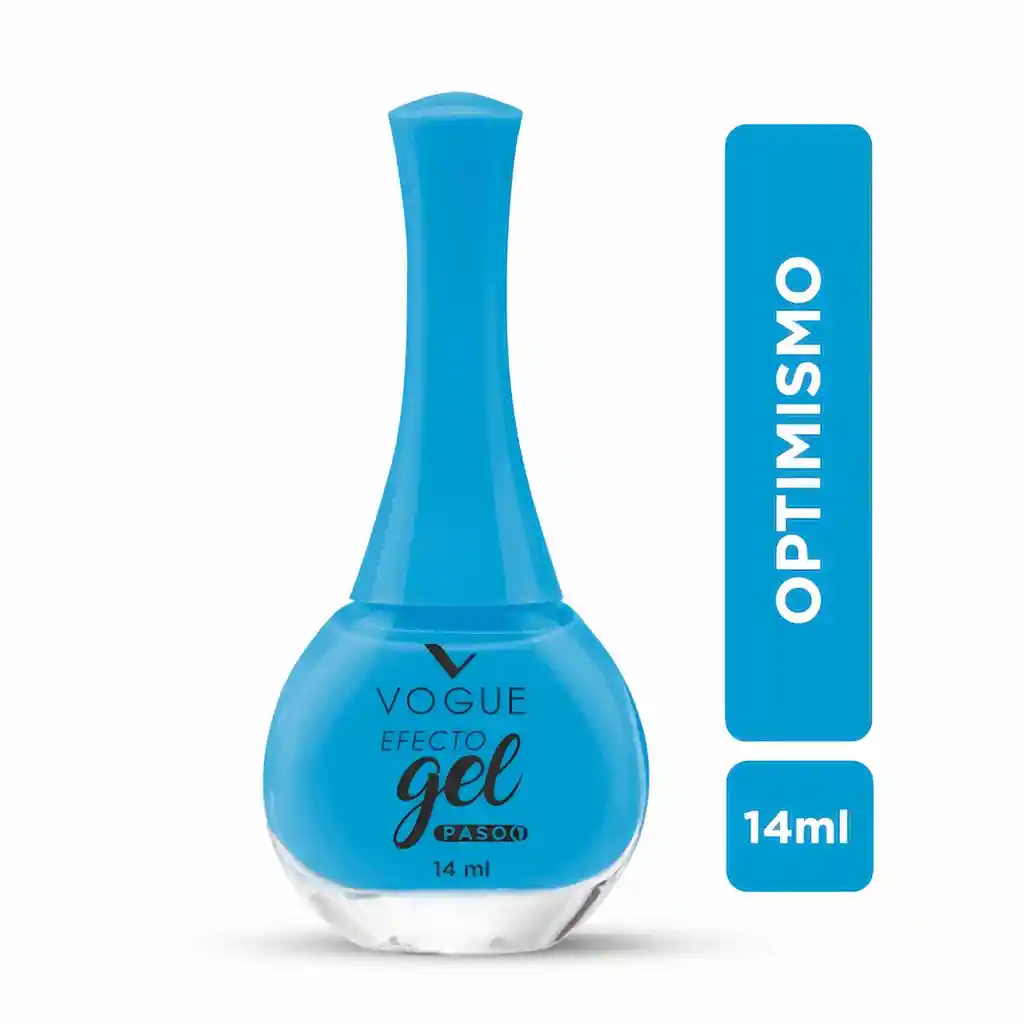Vogue Esmalte Efecto Gel Optimismo Azul