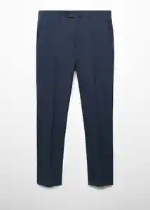 Pantalón Amalfi Navy Talla 36 Hombre Mango