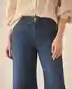 Jean Azul Rivera Medio Talla 8 673G007 Esprit
