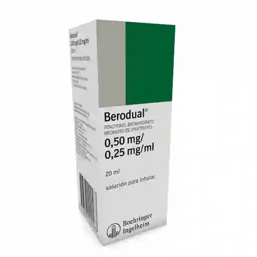Berodual Solución para Inhalación (0.50 mg / 0.25 mg)