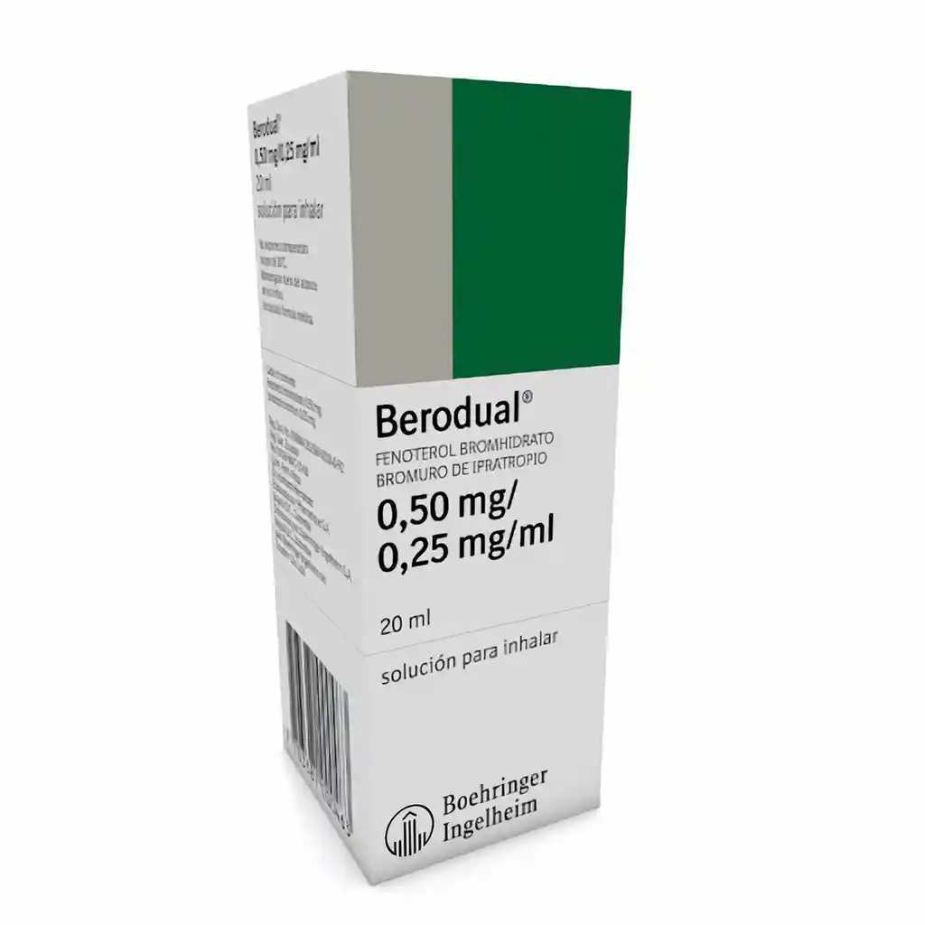 Berodual Solución para Inhalar (0.50 mg / 0.25 mg)