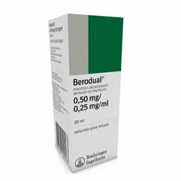 Berodual Solución para Inhalar (0.50 mg/0.25 mg) 20 mL