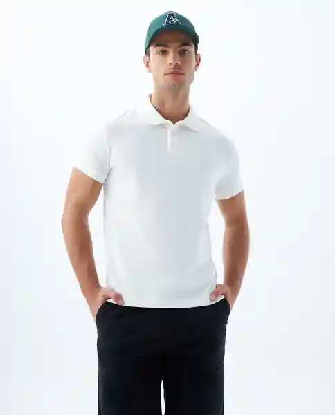Camiseta Hombre Blanco Talla L 800G000_BLA114001 Americanino