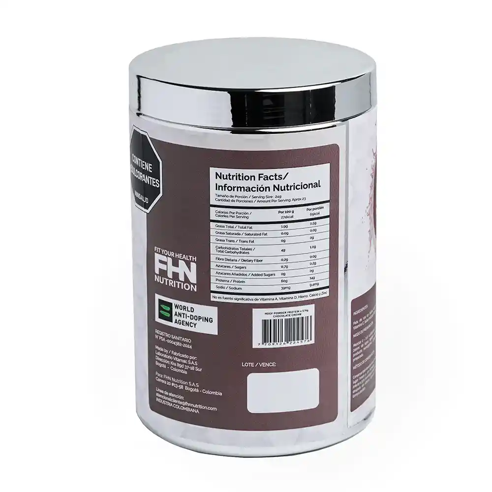 Proteina Fhn Nutrition Hoof Powder Chocolate