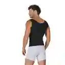 Chaleco Masculino Myd Cierre Frontal Negro Talla S Ch0760