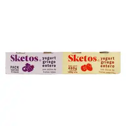 Sketos Yogurt Griego Sabores Surtidos