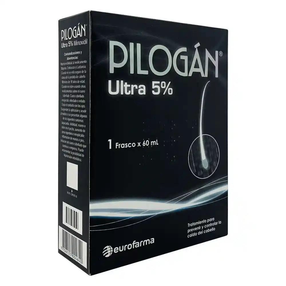 Pilogan Ultra Solucion Topica 5%