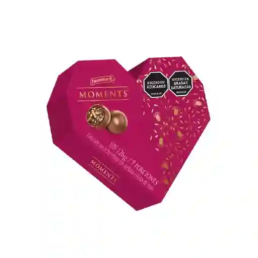 Colombina Chocolate Estuche de Corazón Moments