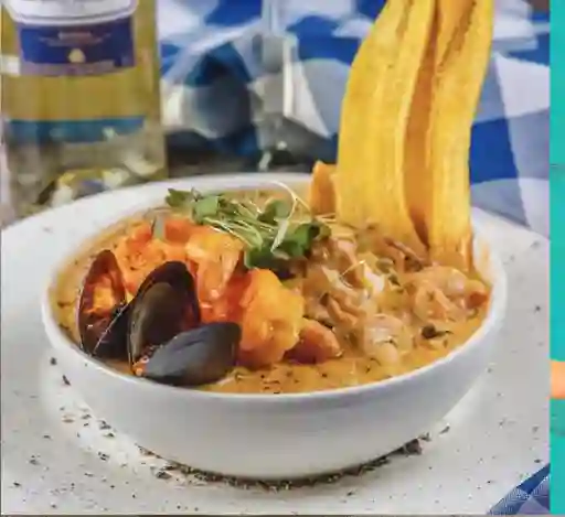 Cazuela de mariscos
