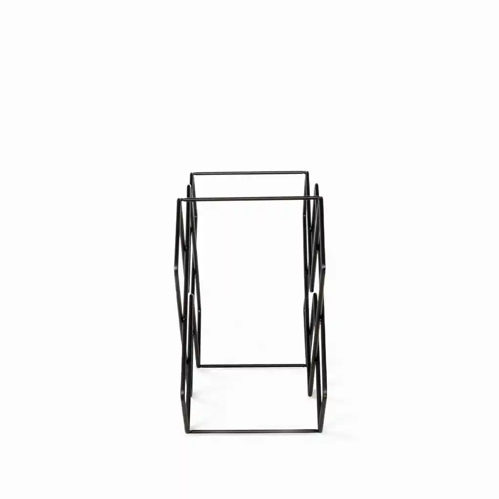 Soporte Para Botella de Vino Negro Ambiente Gourmet