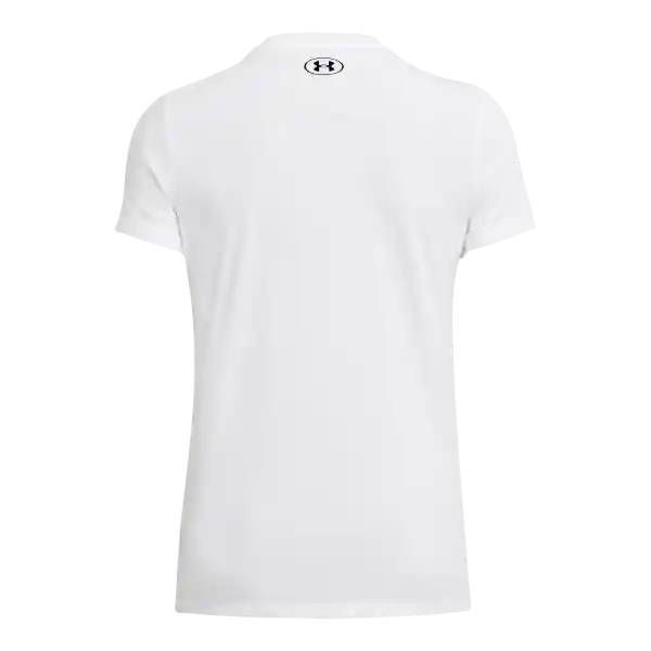 Under Armour Camiseta Tech Ssc Solid Blanco Para Mujer Talla LG