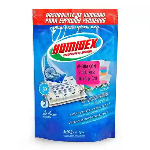 Cojines Absorbentes Sin Aroma Humidex 150 Gr