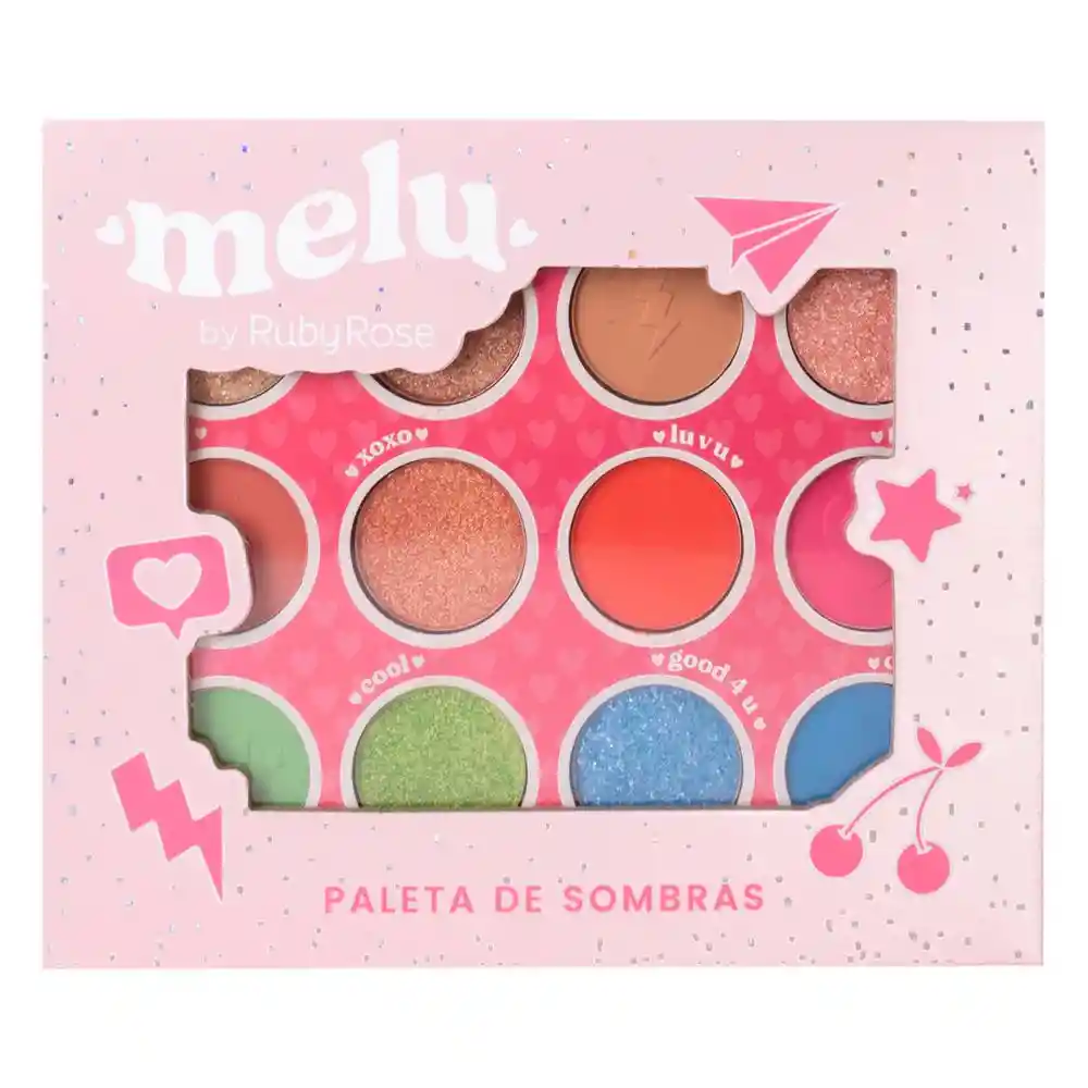 Paleta Sombras Ojos Ruby Rose