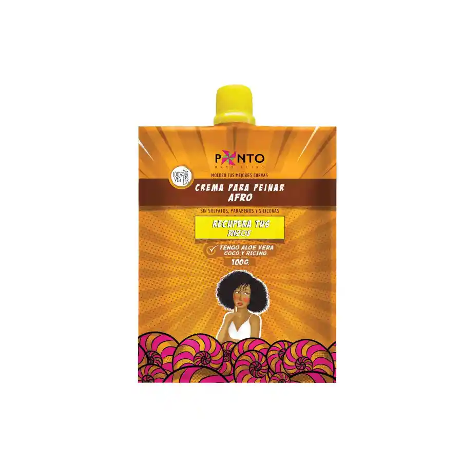 Crema Peinar Afro Sachet Ponto