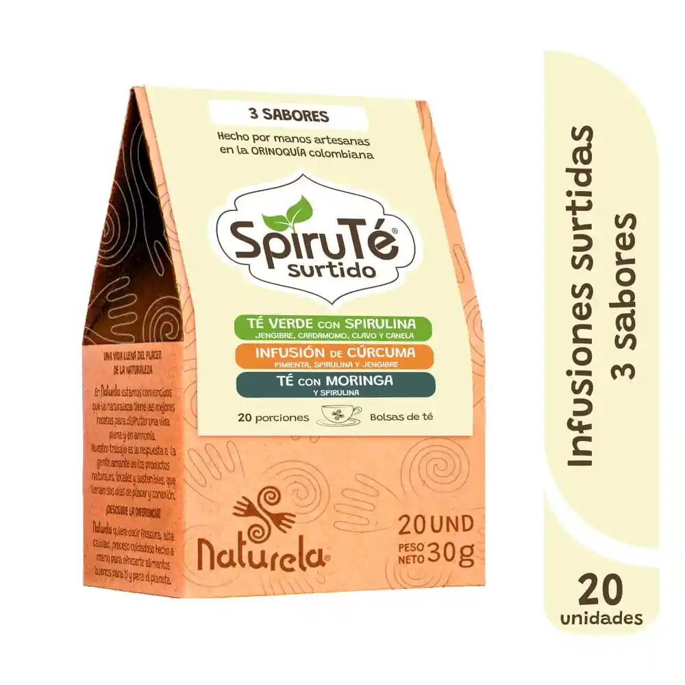 Te Spirute Surtida 3 Sabores