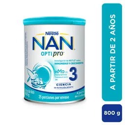 Alimento lácteo NAN OPTIPRO Etapa 3 x 800g