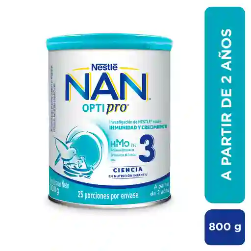 Alimento lácteo NAN OPTIPRO Etapa 3 x 800g
