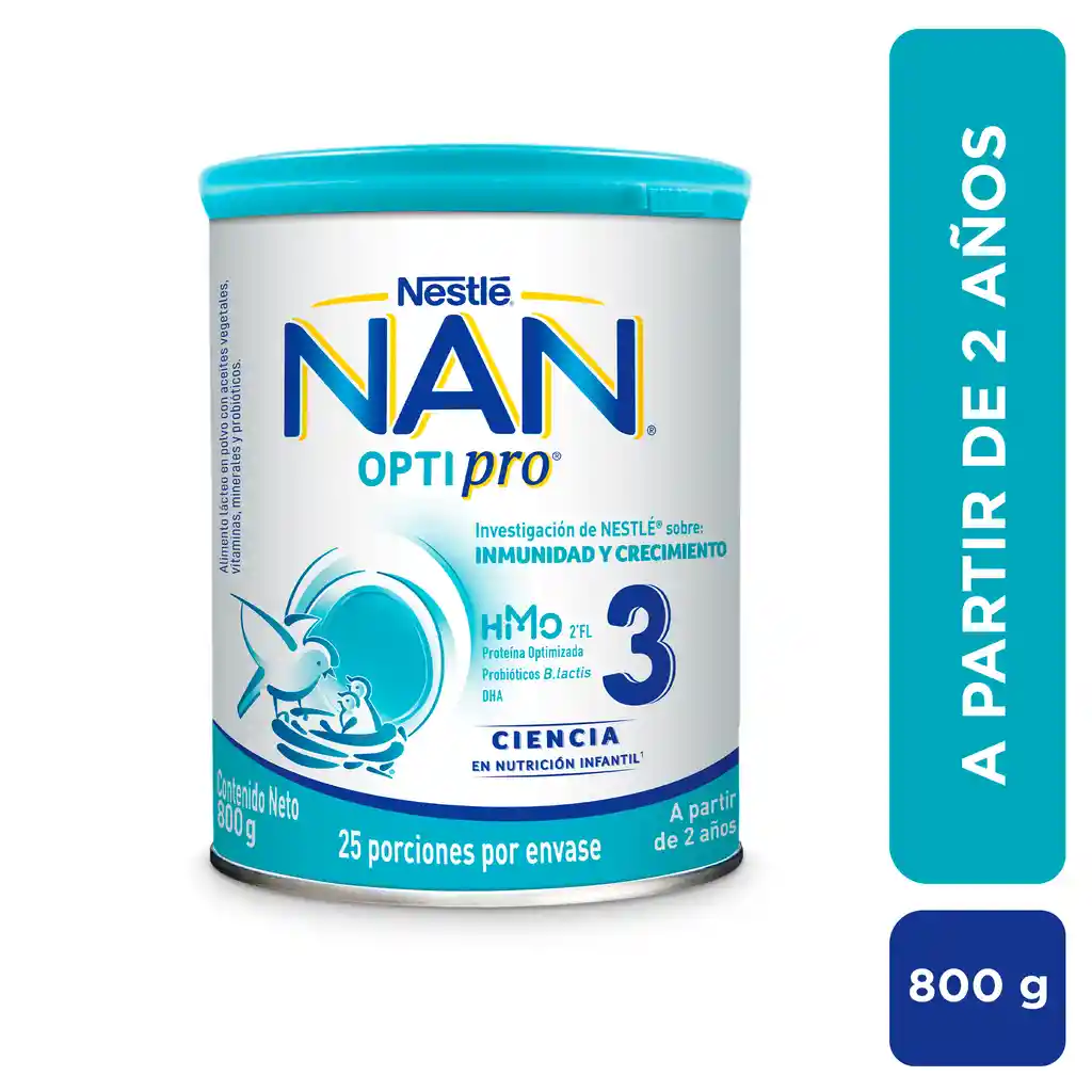 Alimento lácteo NAN OPTIPRO Etapa 3 x 800g