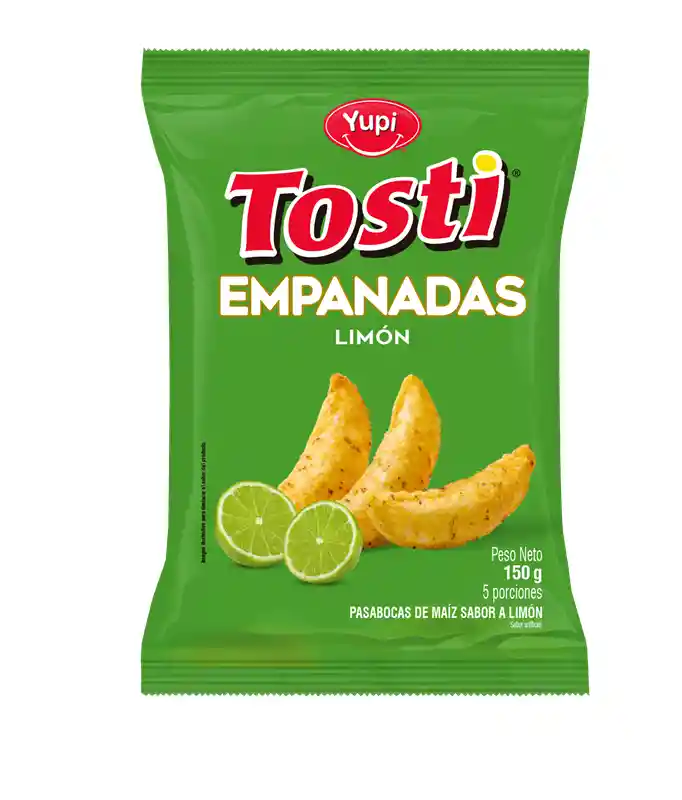 Tosti Pasabocas Empanadas Sabor a Limón