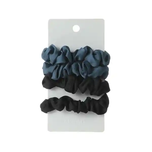 Moña Para el Cabello Abanico de Color Azul Miniso