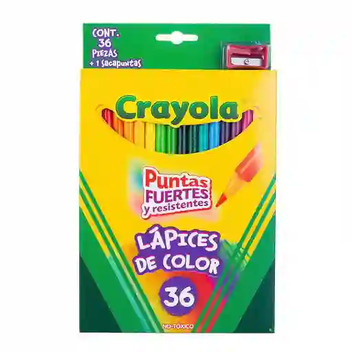 Lápices de Color X36 Crayola