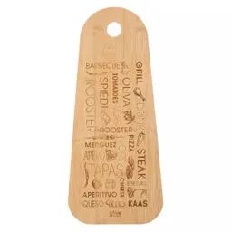 Secret de Gourmet Tabla Cortar Diseño Letras 45 x 19 cm 134514a