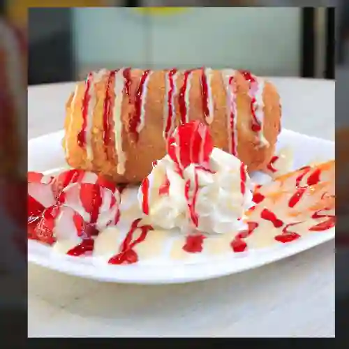 Helado Frito Apanado