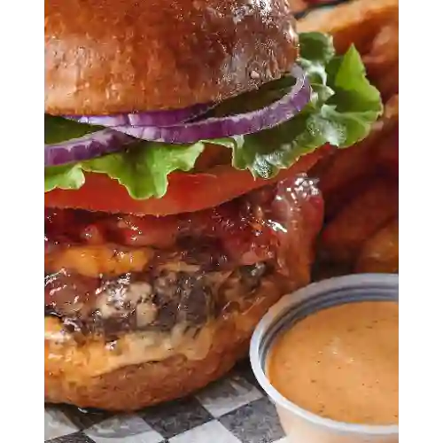 Burger Sweet Bacon + Papa Francesa