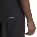 Adidas Camiseta Manga Corta Tr-Es Base 3S de Hombre Negro T 5.5