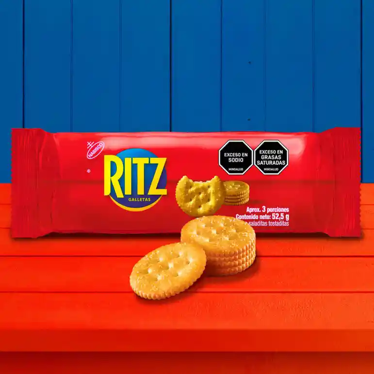 Ritz Galletas Saladas Rollo Sabor Original  52,5Gr