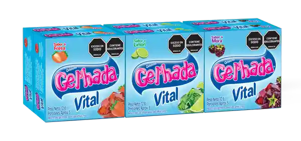Gel'hada Gelatina Vital Mora