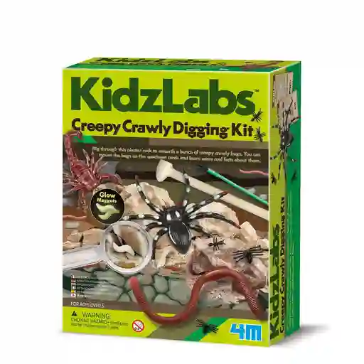 KidzLabs Kit de Excavación de Bichos Espeluznantes
