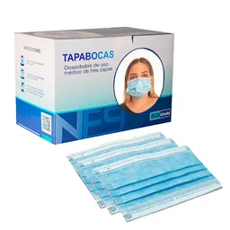 Nesd Tapabocas Desechables Termosellados