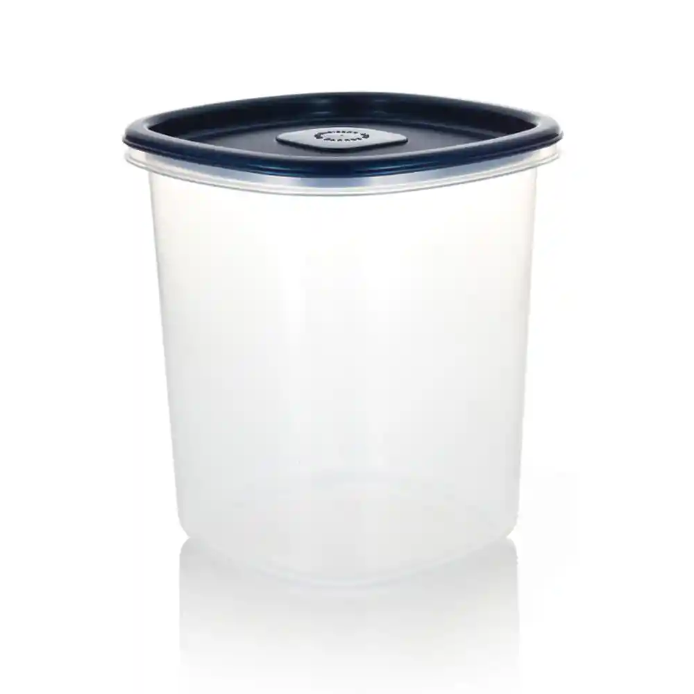 Recipiente Plastico Para Despensa Alto Azul
