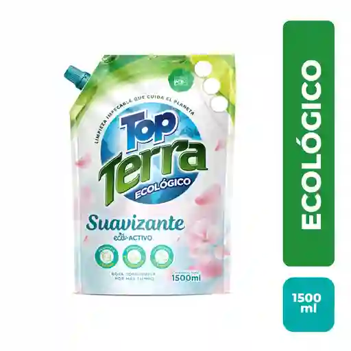 Top Terra Suavizante Fragancia Vegana 1500 mL