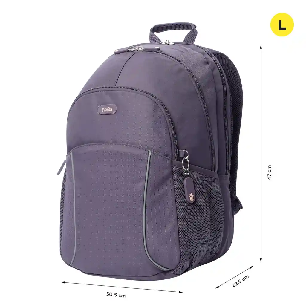 Morral Universitario Porta Pc 15.4" Cambri 2.0 Morado Mujer