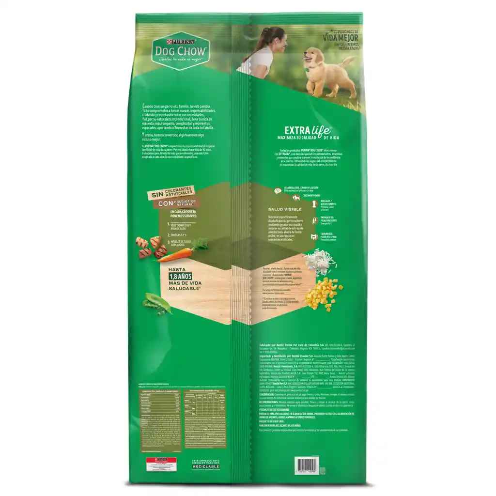 Comida para perro Dog Chow Adulto medianos y grandes x 8 kg