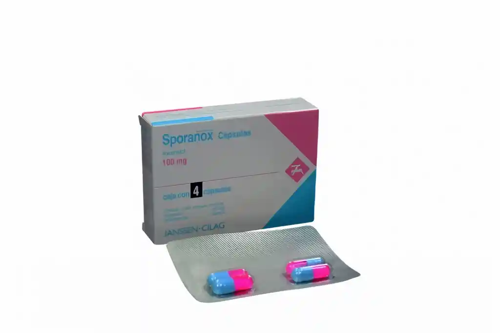 Sporanox Antifúngico (100 mg) Cápsulas
