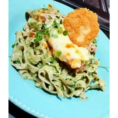 Pasta Pollo Parmesano