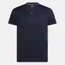 Reebok Camiseta Id Traintech Tee Entrenamiento Hombre Azul XL