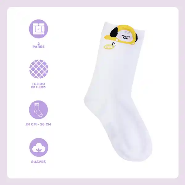 Medias Chimmy Serie Bt21 Miniso