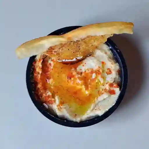 Hummus con Cuartos de Pita