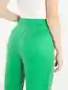 Pantalón Diez Mujer Verde Antioquia Oscuro Talla 6 Naf Naf