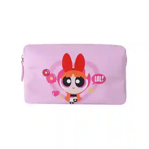 Cosmetiquera de Corazón Las Chicas Superpoderosas Rosa Miniso
