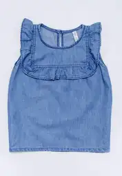 Blusa Manga Sisa Azul Talla 4T