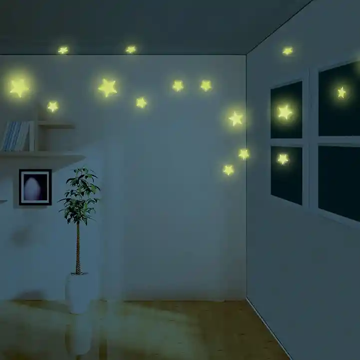 4M Adorno Glow Mini Stars Brilla en la Oscuridad